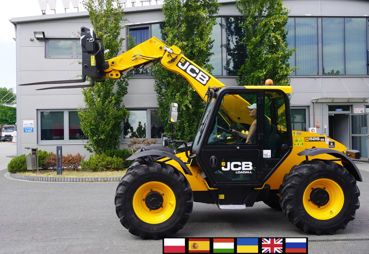 JCB 526-56 AGRI Plus / 5.6 m telescopic loader / joystick - Telescopic handler: picture 1 JCB 526-56 AGRI Plus / 5.6 m telescopic loader / joystick - Telescopic handler: picture 1