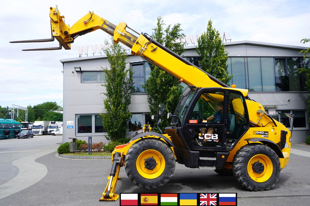 JCB 540-140 telescopic loader / 14 m range / 1800 MTH - Telescopic handler: picture 1 JCB 540-140 telescopic loader / 14 m range / 1800 MTH - Telescopic handler: picture 1