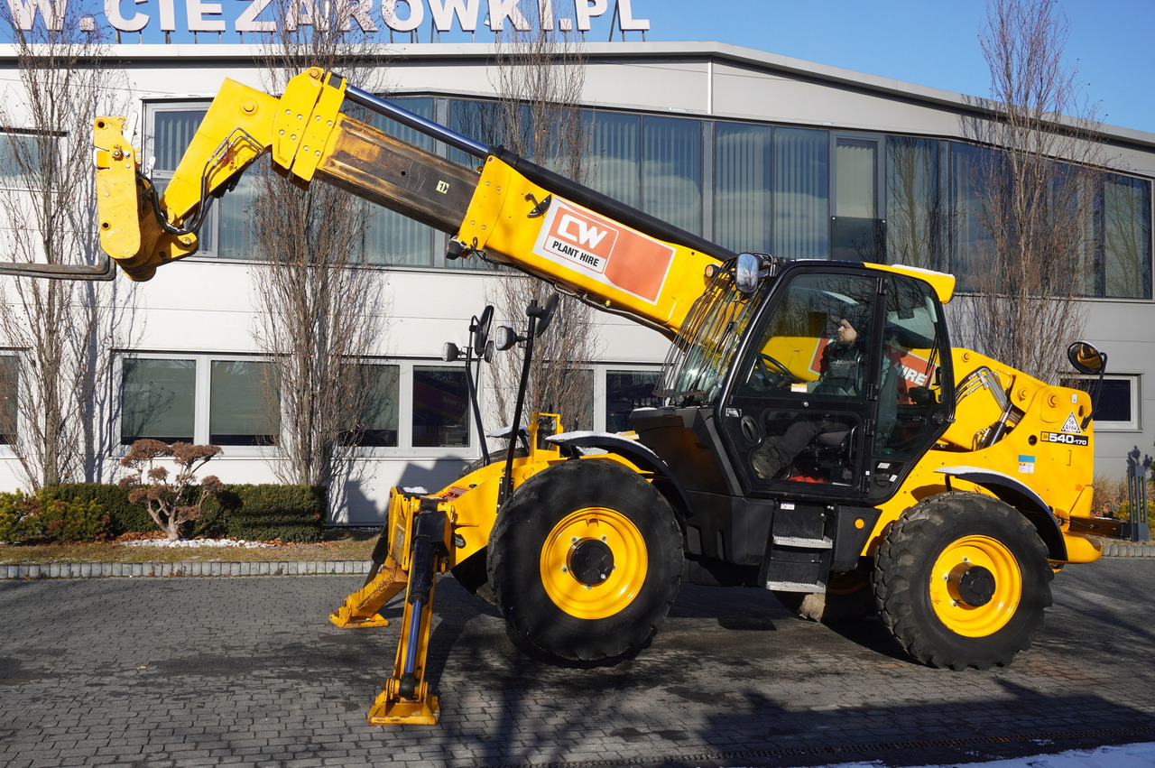 JCB 540-170 Telescopic Loader / 17m / joystick - Telescopic wheel loader: picture 1 JCB 540-170 Telescopic Loader / 17m / joystick - Telescopic wheel loader: picture 1