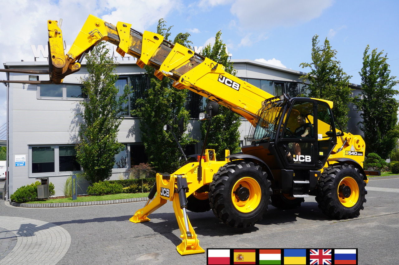 JCB 540-200 Telescopic Loader / 20 m reach / joystick - Telescopic handler: picture 1 JCB 540-200 Telescopic Loader / 20 m reach / joystick - Telescopic handler: picture 1