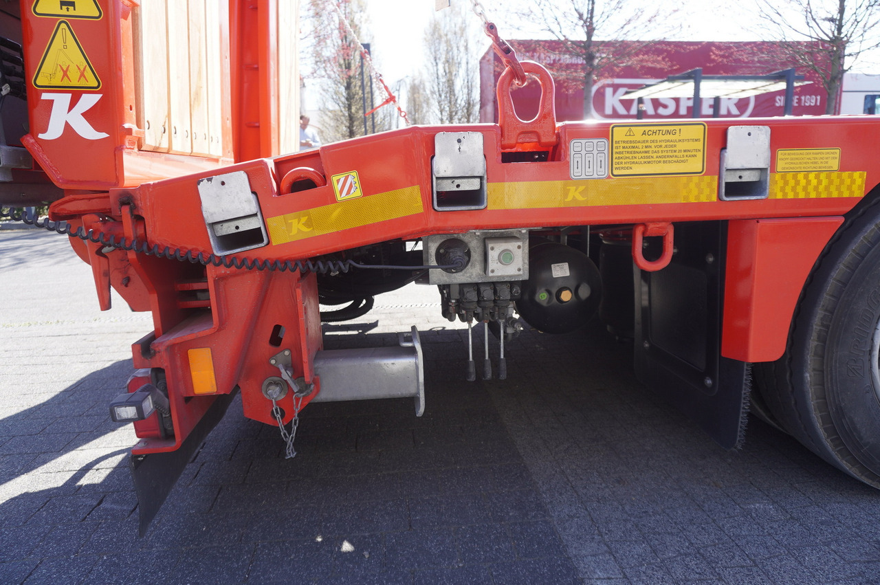 Low loader semi-trailer for transportation of heavy machinery KÄSSBOHRER BRAND-NEW LB3E low-bed semi-trailer / 2025 / 4 axles: picture 18
