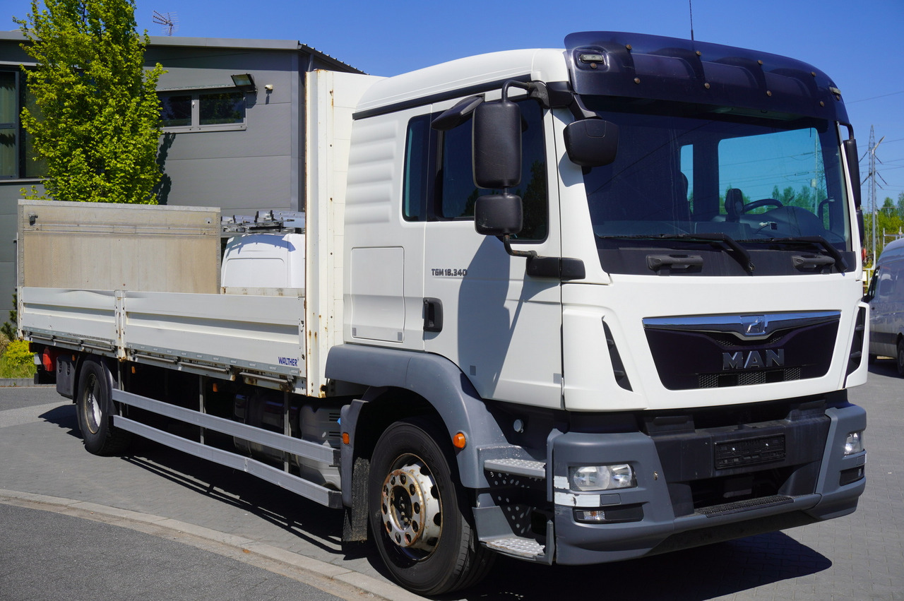 MAN TGM 18.340 / flatbed 18 EPAL / Sleeping cab - Dropside/ Flatbed truck: picture 1 MAN TGM 18.340 / flatbed 18 EPAL / Sleeping cab - Dropside/ Flatbed truck: picture 1