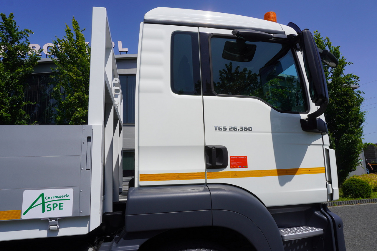 Crane truck MAN TGS 26.360 Flatbed / Fassi F175 7.7 T / steered 3rd axle: picture 17 Crane truck MAN TGS 26.360 Flatbed / Fassi F175 7.7 T / steered 3rd axle: picture 17