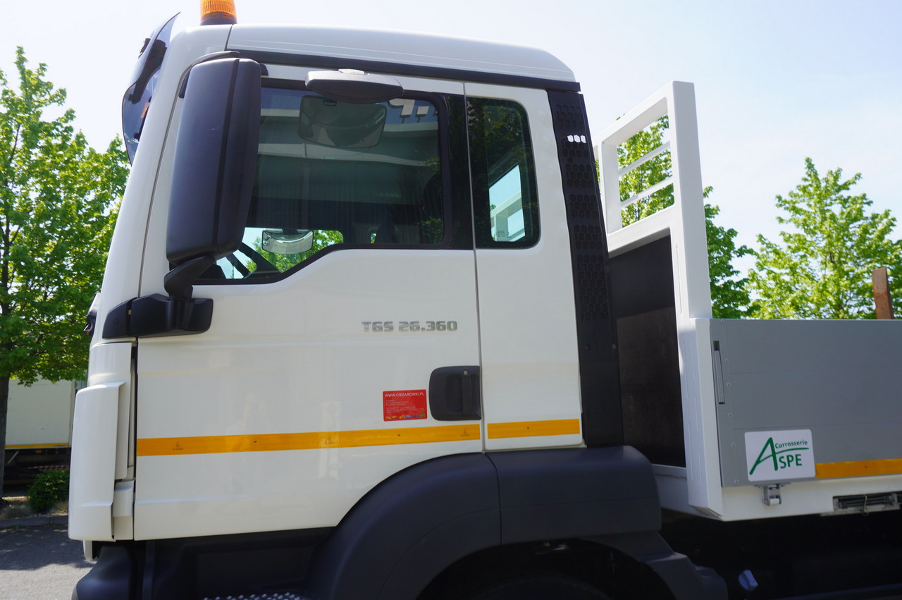 Crane truck MAN TGS 26.360 Flatbed / Fassi F175 7.7 T / steered 3rd axle: picture 20 Crane truck MAN TGS 26.360 Flatbed / Fassi F175 7.7 T / steered 3rd axle: picture 20