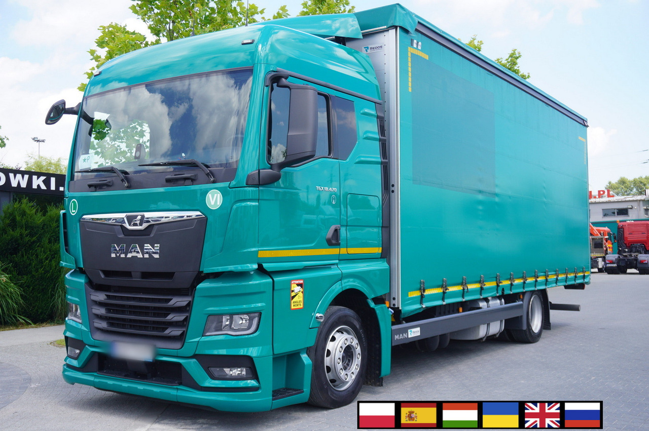 MAN TGX 18.470 / 2022 / Curtainsider 19 EPAL / Retarder / 15 units - Curtainsider truck: picture 1 MAN TGX 18.470 / 2022 / Curtainsider 19 EPAL / Retarder / 15 units - Curtainsider truck: picture 1