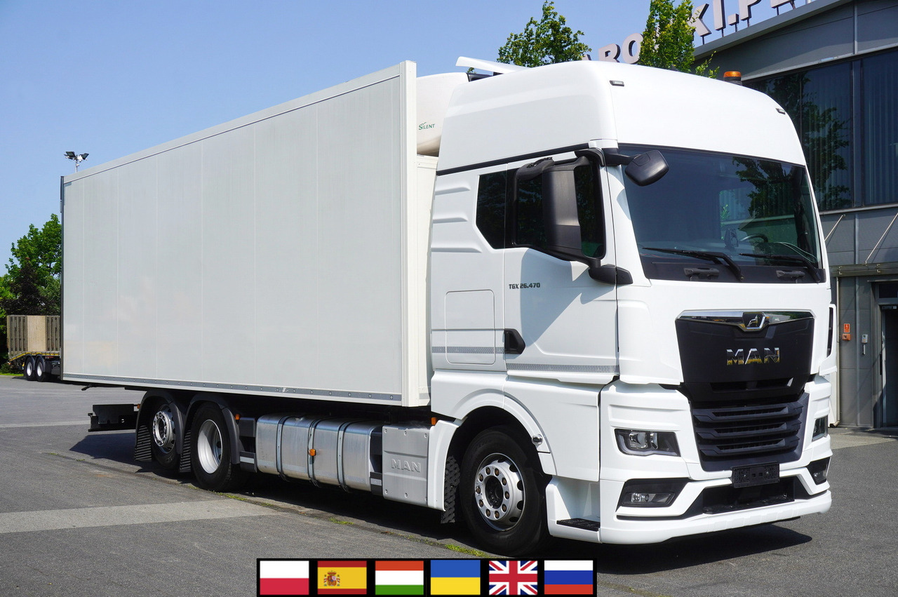 MAN TGX 26.470 / 2022 / Krone Refrigerator 40 EPAL Multitemp Dopplestock / Carrier Supra 950 MT - Refrigerator truck: picture 1 MAN TGX 26.470 / 2022 / Krone Refrigerator 40 EPAL Multitemp Dopplestock / Carrier Supra 950 MT - Refrigerator truck: picture 1