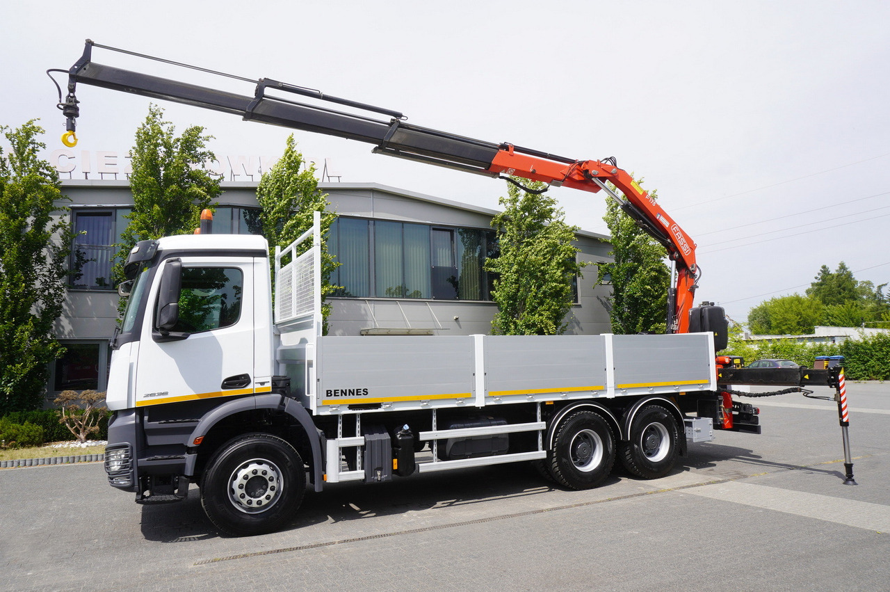 MERCEDES-BENZ AROCS 2636 Flatbed / HDS FASSI F175 7.7 T / 150,000 km - Dropside/ Flatbed truck, Crane truck: picture 4 MERCEDES-BENZ AROCS 2636 Flatbed / HDS FASSI F175 7.7 T / 150,000 km - Dropside/ Flatbed truck, Crane truck: picture 4