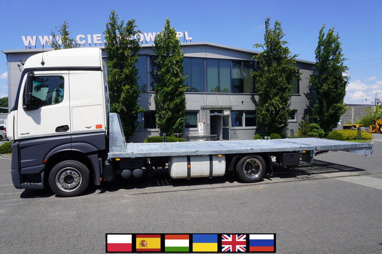 MERCEDES-BENZ Actros 1845 4×2 E6 / NEW tow truck platform 8.3 m / Sleeper cab - Autotransporter truck: picture 1 MERCEDES-BENZ Actros 1845 4×2 E6 / NEW tow truck platform 8.3 m / Sleeper cab - Autotransporter truck: picture 1