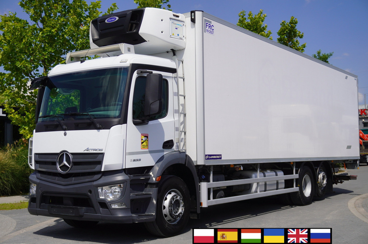 MERCEDES-BENZ Actros 2633 / 150 thousand km! / Lamberet refrigerator 23 EPAL / Carrier Supra 1150 - Refrigerator truck: picture 1 MERCEDES-BENZ Actros 2633 / 150 thousand km! / Lamberet refrigerator 23 EPAL / Carrier Supra 1150 - Refrigerator truck: picture 1