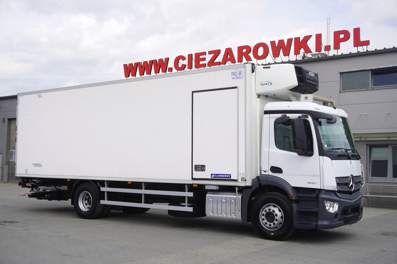 MERCEDES-BENZ Antos 1830 / Lamberet refrigerator superstructure 22 EPAL / Dhollandia lift 2000 kg - Refrigerator truck: picture 1 MERCEDES-BENZ Antos 1830 / Lamberet refrigerator superstructure 22 EPAL / Dhollandia lift 2000 kg - Refrigerator truck: picture 1