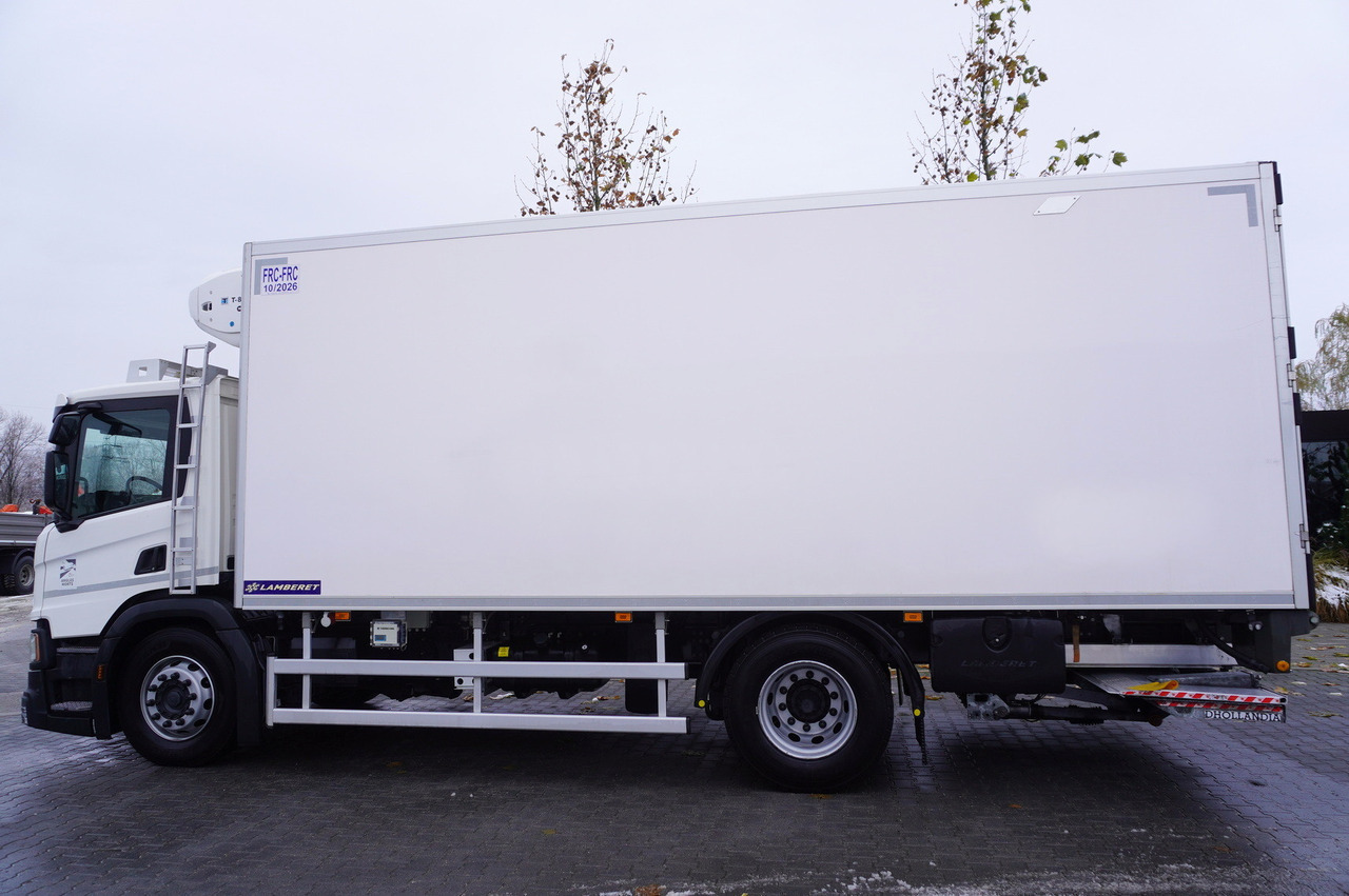 SCANIA P280 4x2 E6 / Lamberet 16 EPAL refrigerator / Multitemperature / Thermoking T-800R / 3 units - Refrigerator truck: picture 2 SCANIA P280 4x2 E6 / Lamberet 16 EPAL refrigerator / Multitemperature / Thermoking T-800R / 3 units - Refrigerator truck: picture 2