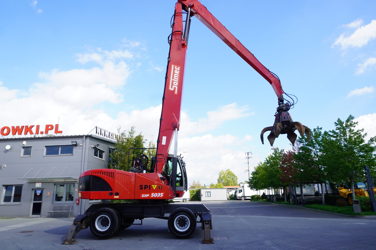 Solmec EXP 5035 / 6000 mth ! / 37t material handler - Wheel excavator: picture 3 Solmec EXP 5035 / 6000 mth ! / 37t material handler - Wheel excavator: picture 3