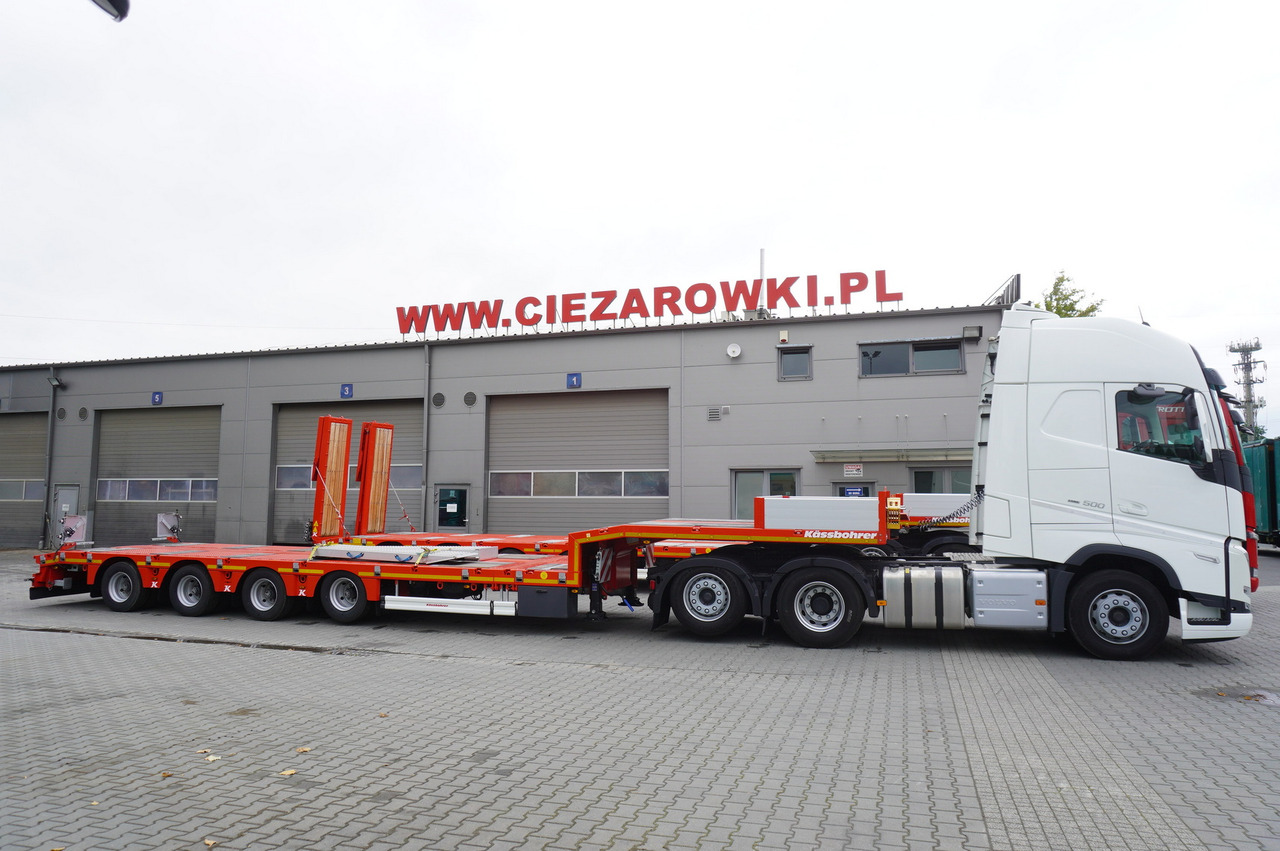 VOLVO FH 500 6 × 2 Globetrotter XL / 2023 / 114 thousand km / Brand-new low-loader Kässbohrer LB3E semi-trailer - Autotransporter truck: picture 2 VOLVO FH 500 6 × 2 Globetrotter XL / 2023 / 114 thousand km / Brand-new low-loader Kässbohrer LB3E semi-trailer - Autotransporter truck: picture 2