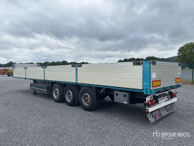 2007 Schmitz Cargobull S01 13.90 m Tri/A Flatbed Trailer - Dropside/ Flatbed semi-trailer: picture 4 2007 Schmitz Cargobull S01 13.90 m Tri/A Flatbed Trailer - Dropside/ Flatbed semi-trailer: picture 4