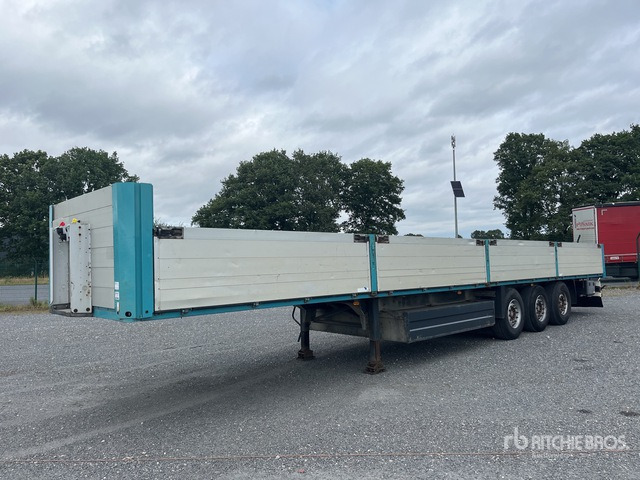 2007 Schmitz Cargobull S01 13.90 m Tri/A Flatbed Trailer - Dropside/ Flatbed semi-trailer: picture 2 2007 Schmitz Cargobull S01 13.90 m Tri/A Flatbed Trailer - Dropside/ Flatbed semi-trailer: picture 2