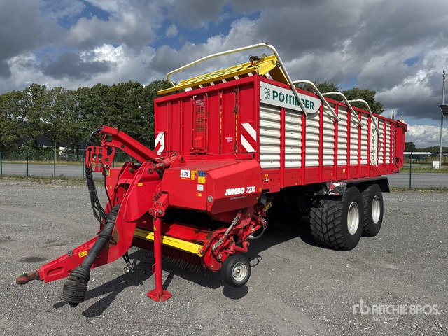 2013 Poettinger Jumbo 7210 D T/A Drawbar Silage Wagon - Self-loading wagon: picture 2 2013 Poettinger Jumbo 7210 D T/A Drawbar Silage Wagon - Self-loading wagon: picture 2