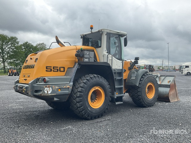 2014 Liebherr L 550 Wheel Loader - Wheel loader: picture 3 2014 Liebherr L 550 Wheel Loader - Wheel loader: picture 3