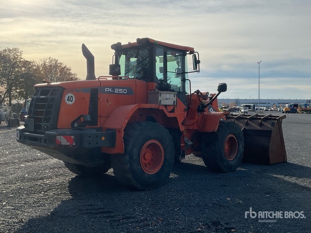 2016 Doosan DL250-3 Wheel Loader - Wheel loader: picture 3 2016 Doosan DL250-3 Wheel Loader - Wheel loader: picture 3