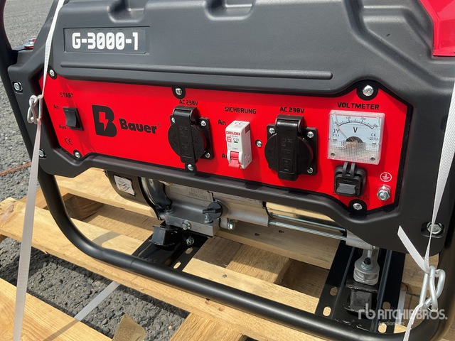 2025 Bauer Generatoren G3000-1 3kW (Unused) Generator Set - Generator set: picture 4 2025 Bauer Generatoren G3000-1 3kW (Unused) Generator Set - Generator set: picture 4