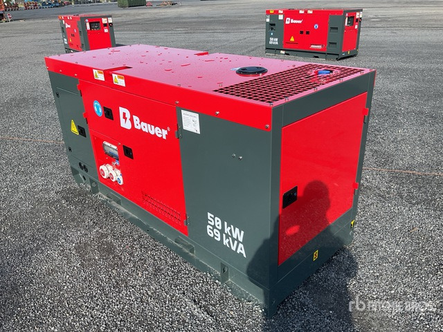 2025 Bauer Generatoren GFS-50 ATS 62.5 kVA (Unused) Generator Set - Generator set: picture 3 2025 Bauer Generatoren GFS-50 ATS 62.5 kVA (Unused) Generator Set - Generator set: picture 3