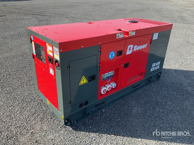 2025 Bauer Generatoren GFS-50 ATS 62.5 kVA (Unused) Generator Set - Generator set: picture 1 2025 Bauer Generatoren GFS-50 ATS 62.5 kVA (Unused) Generator Set - Generator set: picture 1