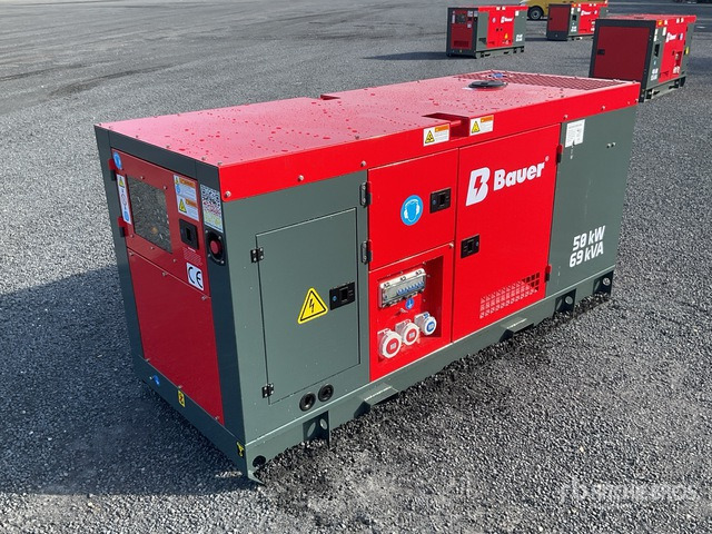 2025 Bauer Generatoren GFS-50 ATS 62.5 kVA (Unused) Generator Set - Generator set: picture 1 2025 Bauer Generatoren GFS-50 ATS 62.5 kVA (Unused) Generator Set - Generator set: picture 1