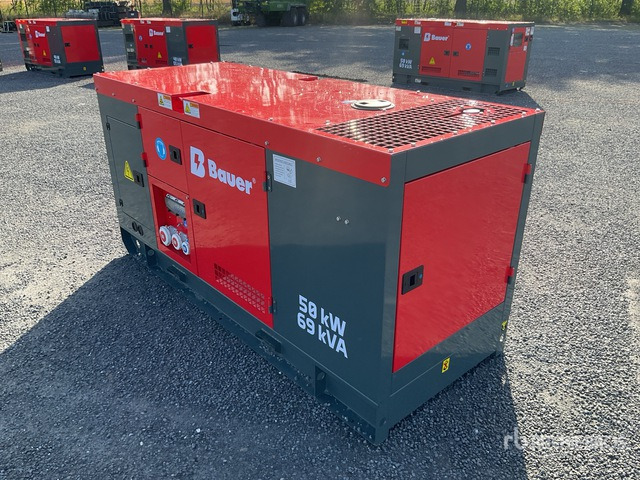 2025 Bauer Generatoren GFS-50 ATS 62.5 kVA (Unused) Generator Set - Generator set: picture 3 2025 Bauer Generatoren GFS-50 ATS 62.5 kVA (Unused) Generator Set - Generator set: picture 3