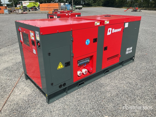 2025 Bauer Generatoren GFS-80 ATS 100 kVA (Unused) Generator Set - Generator set: picture 3 2025 Bauer Generatoren GFS-80 ATS 100 kVA (Unused) Generator Set - Generator set: picture 3