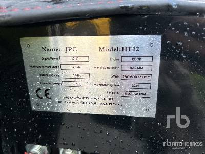 JPC HT12 (Unused) - Mini excavator: picture 4 JPC HT12 (Unused) - Mini excavator: picture 4