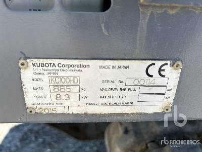 KUBOTA KC 100 HD Mini - Crawler dumper: picture 5 KUBOTA KC 100 HD Mini - Crawler dumper: picture 5