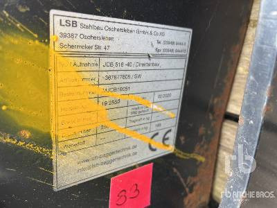 LSB JCB 516-40 - Quick coupler: picture 3 LSB JCB 516-40 - Quick coupler: picture 3