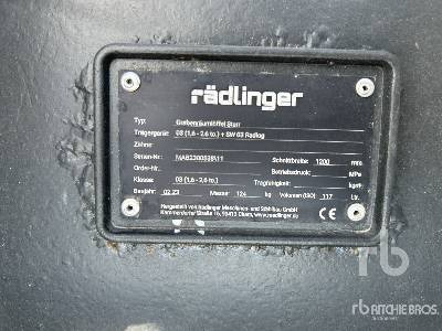 RAEDLINGER SW03+ RADLOG (Unused) - Excavator bucket: picture 3 RAEDLINGER SW03+ RADLOG (Unused) - Excavator bucket: picture 3