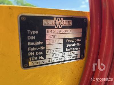 WEBER Hydraulic Rescue Kit - Tool/ Equipment: picture 3 WEBER Hydraulic Rescue Kit - Tool/ Equipment: picture 3