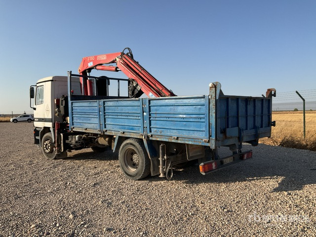 1999 Mercedes-Benz Actros 1831 LS Fassi F150 Articulated Boom on 4x2 Flatbed Truck with Crane - Flail mower/ Mulcher: picture 3 1999 Mercedes-Benz Actros 1831 LS Fassi F150 Articulated Boom on 4x2 Flatbed Truck with Crane - Flail mower/ Mulcher: picture 3
