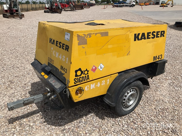 2007 Kaeser M43 Mobile Air Compressor - Air compressor: picture 1 2007 Kaeser M43 Mobile Air Compressor - Air compressor: picture 1