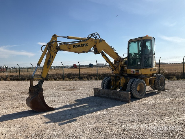 2007 Komatsu PW98MR6 Wheel Excavator - Wheel excavator: picture 1 2007 Komatsu PW98MR6 Wheel Excavator - Wheel excavator: picture 1