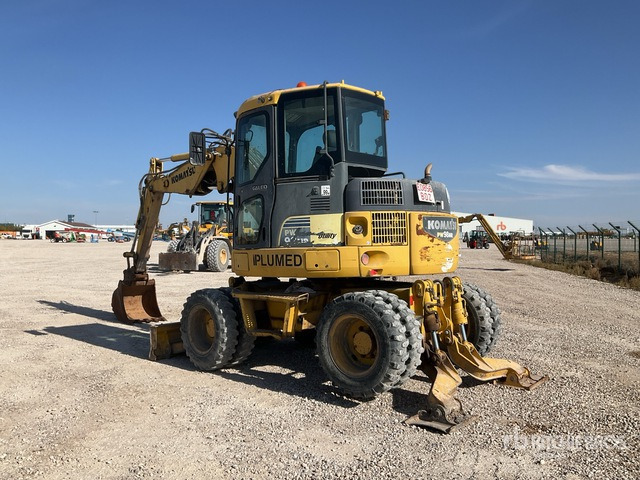 2007 Komatsu PW98MR6 Wheel Excavator - Wheel excavator: picture 5 2007 Komatsu PW98MR6 Wheel Excavator - Wheel excavator: picture 5