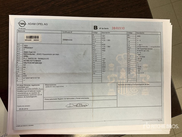 2015 Opel Astra Automobile - Car: picture 2 2015 Opel Astra Automobile - Car: picture 2