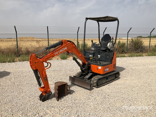 2016 Hitachi ZX17U-5 Mini Excavator: <6.6t - Mini excavator: picture 3 2016 Hitachi ZX17U-5 Mini Excavator: <6.6t - Mini excavator: picture 3