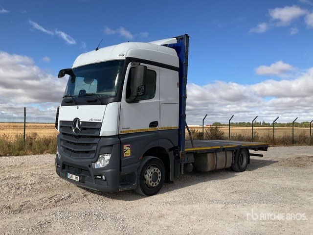 2018 Mercedes-Benz Actros 1846L 4x2 Flatbed Truck - Dropside/ Flatbed truck: picture 1 2018 Mercedes-Benz Actros 1846L 4x2 Flatbed Truck - Dropside/ Flatbed truck: picture 1