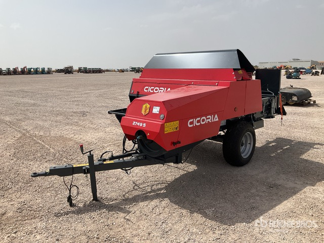 2021 Cicoria 2749S (Unused) Square Baler - Flail mower/ Mulcher: picture 1 2021 Cicoria 2749S (Unused) Square Baler - Flail mower/ Mulcher: picture 1