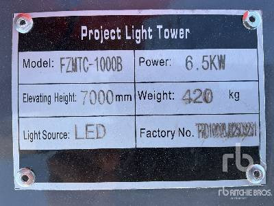 FURD FZMTC-1000B (Unused) - Lighting tower: picture 5 FURD FZMTC-1000B (Unused) - Lighting tower: picture 5