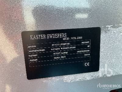 KASTER VOL-2000 Electric (Unused) - Industrial sweeper: picture 5 KASTER VOL-2000 Electric (Unused) - Industrial sweeper: picture 5