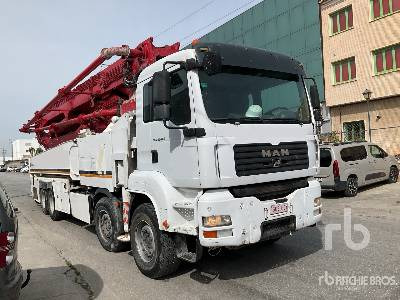 MAN TGA 41.440 2006 Junjin JS-M4815U 48 m on 8 ... - Concrete pump truck: picture 4 MAN TGA 41.440 2006 Junjin JS-M4815U 48 m on 8 ... - Concrete pump truck: picture 4