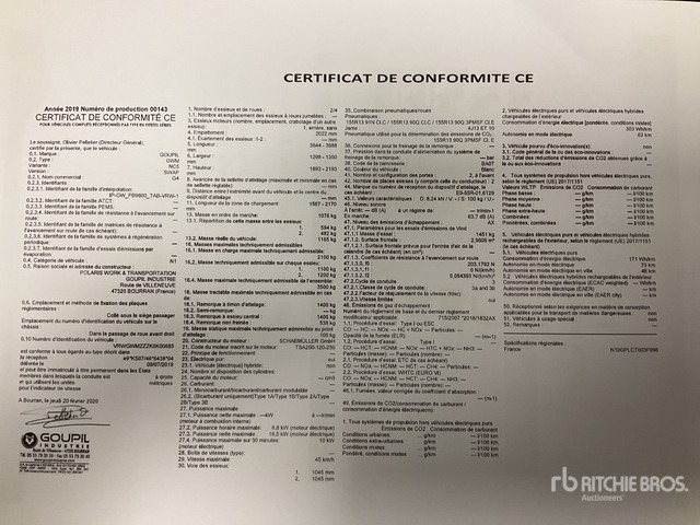 2020 Goupil G4M Electric Utility Vehicle - Municipal/ Special vehicle: picture 2 2020 Goupil G4M Electric Utility Vehicle - Municipal/ Special vehicle: picture 2