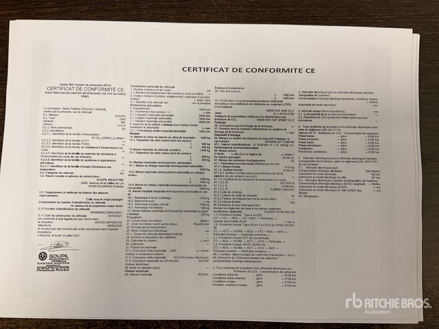 2021 Goupil G6 Electric Utility Vehicle - Municipal/ Special vehicle: picture 1 2021 Goupil G6 Electric Utility Vehicle - Municipal/ Special vehicle: picture 1
