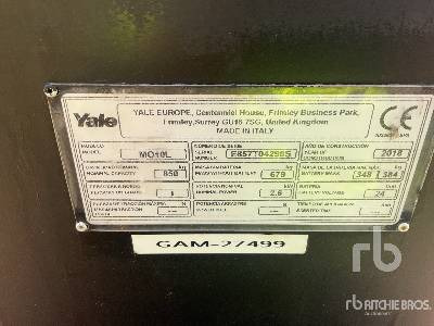 YALE MO10L Electric - Pallet truck: picture 5 YALE MO10L Electric - Pallet truck: picture 5
