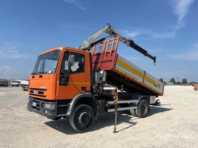 1999 Iveco EUROCARGO 130E18 PM 6522 3050 kg on Dump Truck with Crane - Flail mower/ Mulcher: picture 1 1999 Iveco EUROCARGO 130E18 PM 6522 3050 kg on Dump Truck with Crane - Flail mower/ Mulcher: picture 1