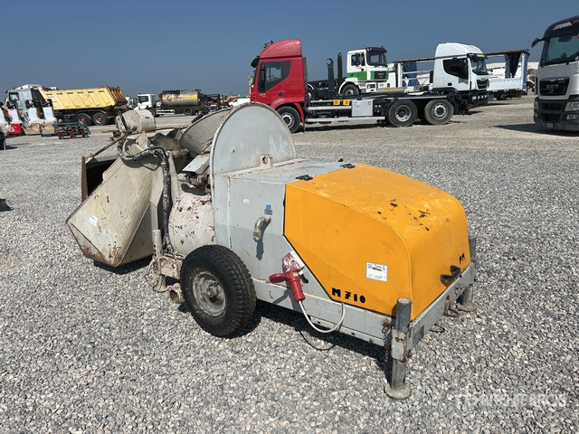 2006 Putzmeister M710 Plaster Pump Concrete Pump - Stationary concrete pump: picture 3 2006 Putzmeister M710 Plaster Pump Concrete Pump - Stationary concrete pump: picture 3