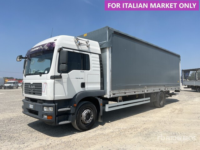 2008 MAN TGM18.280 4x2 Curtain Side Truck - Flail mower/ Mulcher: picture 2 2008 MAN TGM18.280 4x2 Curtain Side Truck - Flail mower/ Mulcher: picture 2